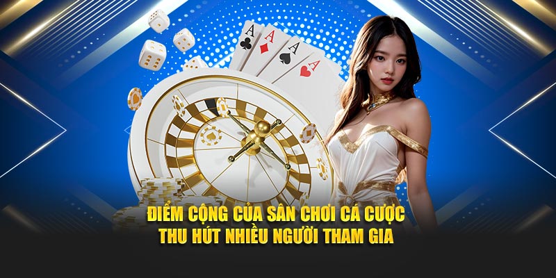 Điểm cộng của sân chơi cá cược thu hút nhiều người tham gia